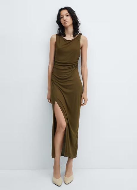 Imagen - Vestido caqui de Mango (29,99 euros)