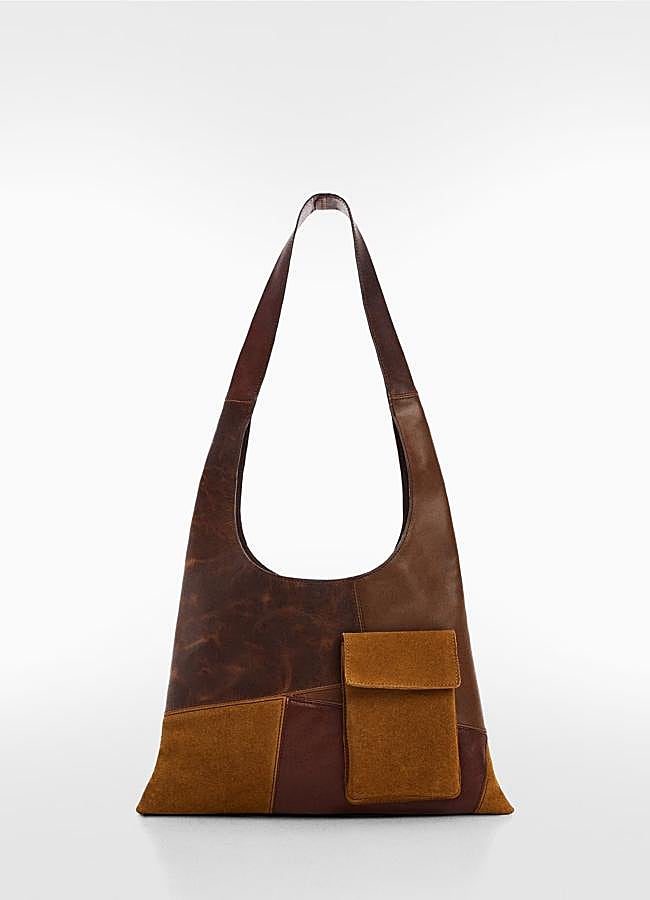 Imagen - Bolso de piel de Mango, 59,99 euros.