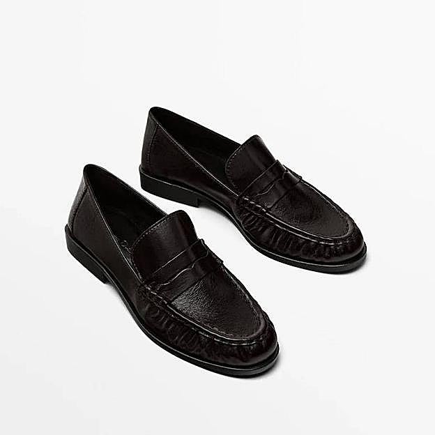 Mocasines antifaz con fruncido