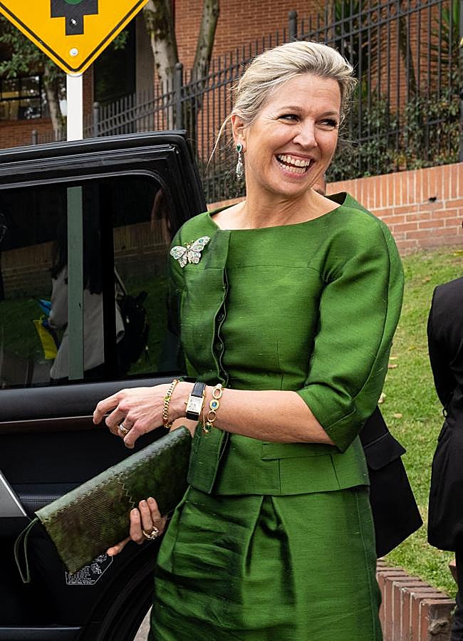 Imagen - La reina Máxima de Holanda sonriente. / GTRES