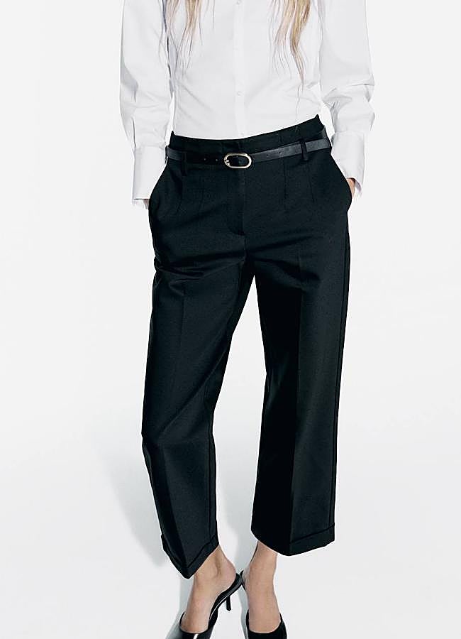 Imagen - Pantalones de traje con vuelta