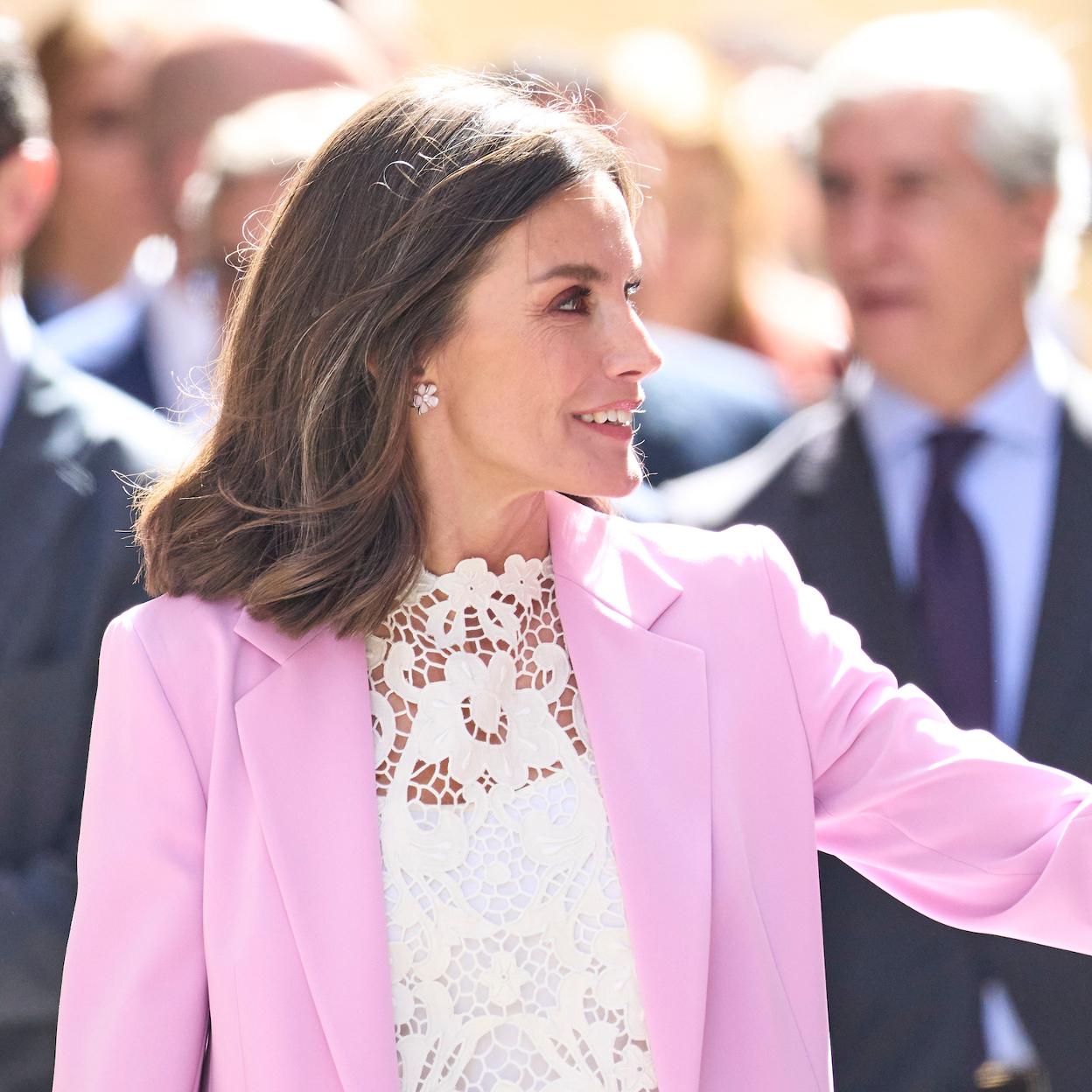 La reina Letizia en la entrega de los Premios Nacionales de Investigación.
