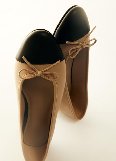 Imagen - Bailarinas bicolor de H&M (19,99 euros)