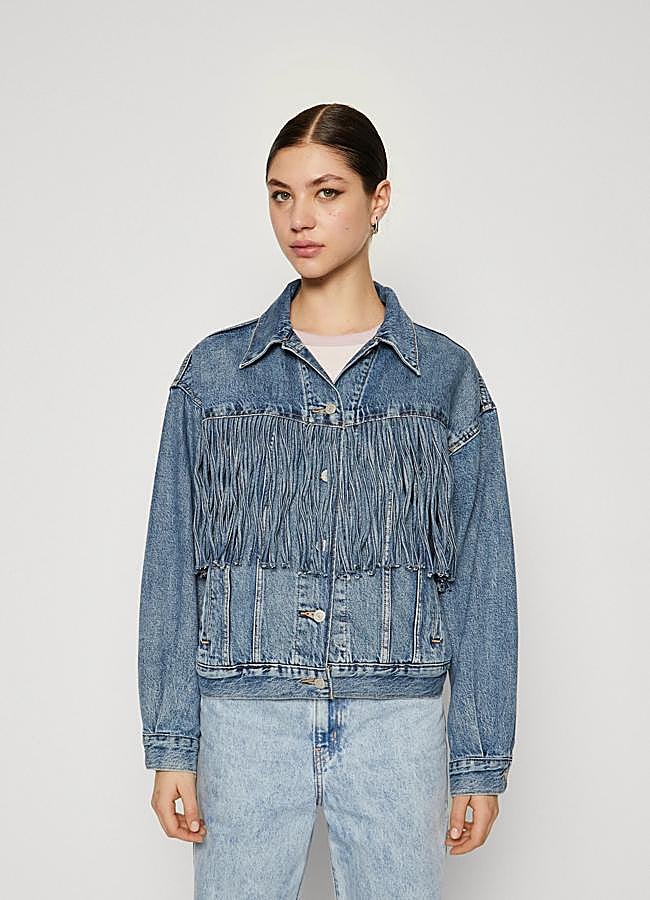 Imagen - Chaqueta en denim con flecos de Levi's.