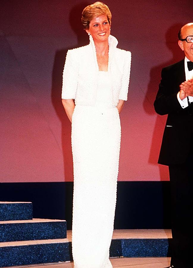 Imagen - Diana de Gales llevando el vestido Elvis. / GTRES