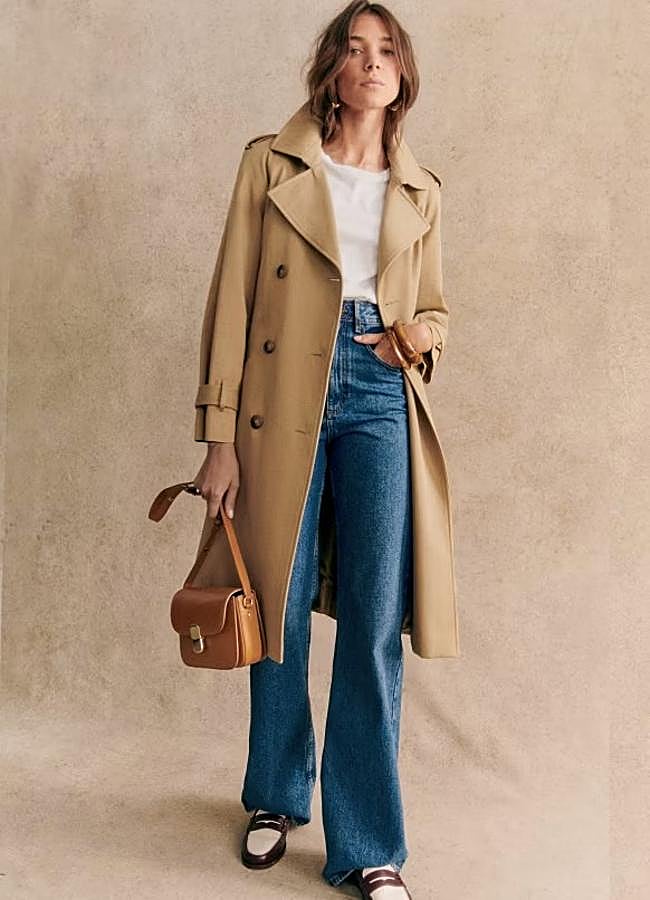 Imagen - Gabardina clásica de Sézane, 245 euros.