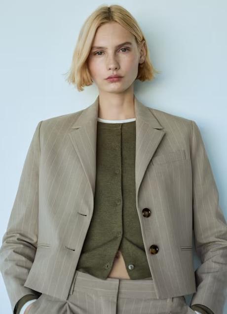 Imagen - Chaqueta de rayas de Mango (59,99 euros)