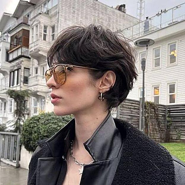 Corte de pelo garçon clásico