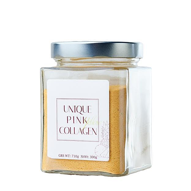 Unique Pink-Yellow Collagen. 80 euros/300 gramos.