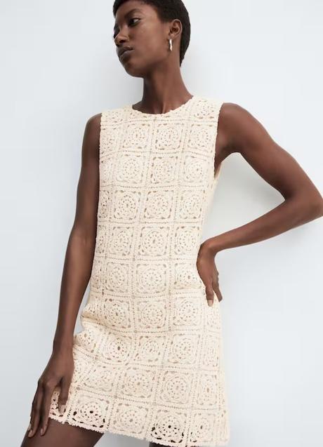 Imagen - Vestido con bordados de Mango (59,99 euros)