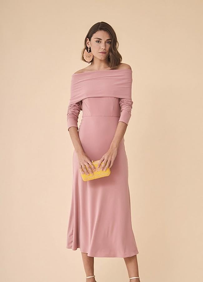 Imagen - Vestido Berrta rosa de Coosy, 139 euros.