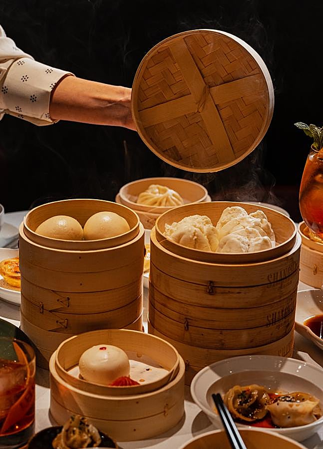 Imagen - El carrito de dim sums del Yum Cha de Lelong Asian Club. / DR