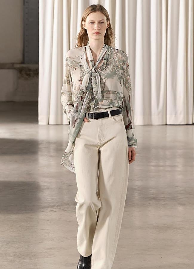 Imagen - Vaqueros wide leg de tiro alto de Zara (17,99 euros).