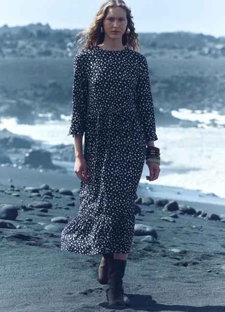 Imagen - Vestido estampado con lunares de Zara (39,99 euros)