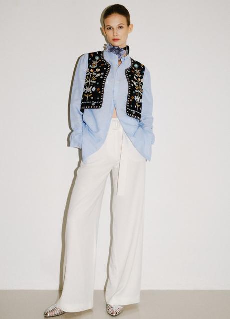 Imagen - Pantalón blanco de Sfera (35,99 euros)