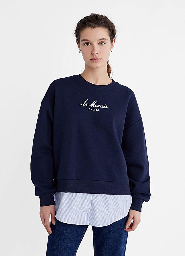 Imagen - Sudadera vintage bordada