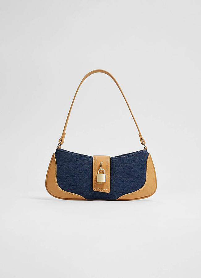 Imagen - Bolso en tejido vaquero combinado