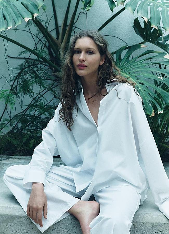 Imagen - Conjunto en color blanco de Zara.