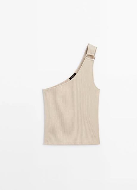 Imagen - Top asimétrico de Massimo Dutti (25,99 euros)