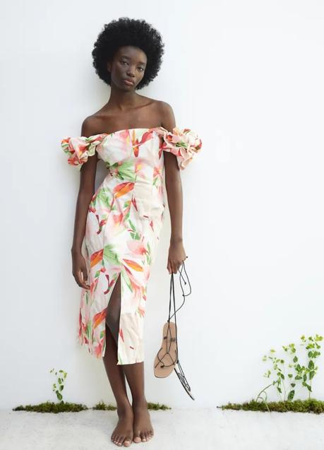 Imagen - Vestido estampado de H&M (49,99 euros)