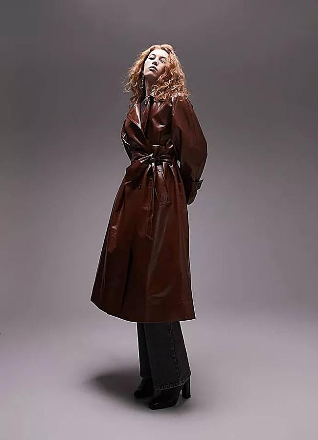 Imagen - Gabardina efecto piel