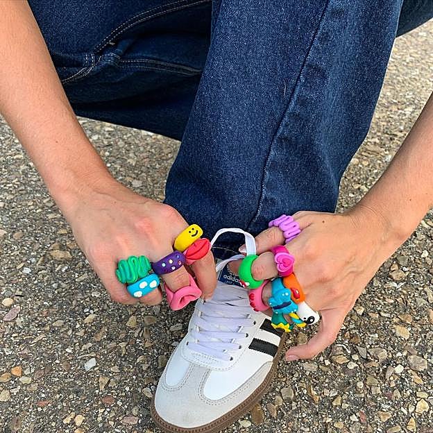 Anillos de resina de Gummy Pieces