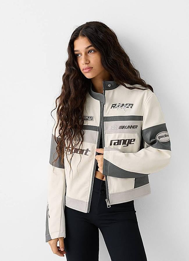 Imagen - Cazadora racing con parches