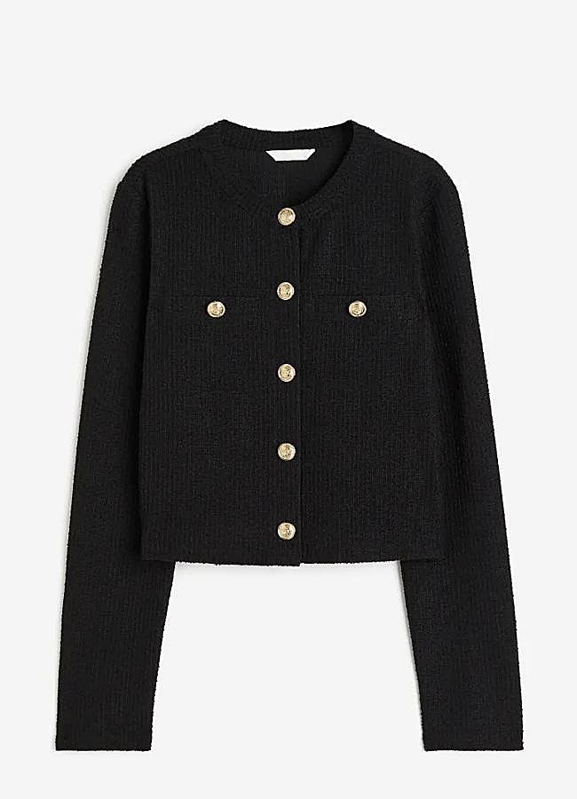 Imagen - Cardigan de tweed de H&M, 19,99 euros.