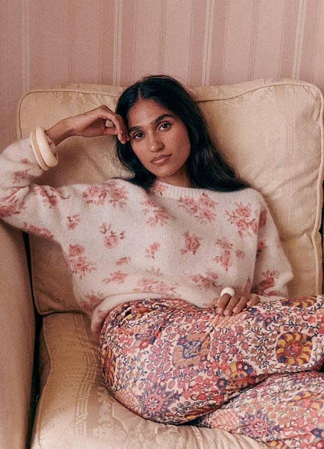 Imagen - Jersey con mini estampado de flores primaveral