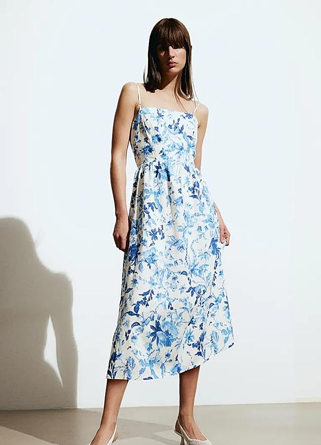 Imagen - Vestido midi estampado de H&M, 25,99 euros.