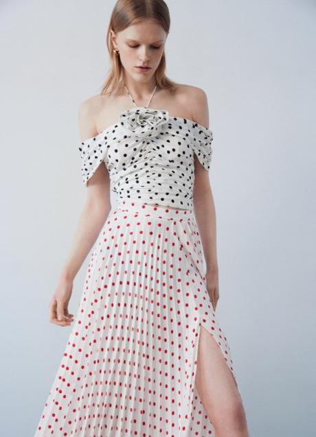 Imagen - Falda con estampado de lunares de Sfera (39,95 euros)