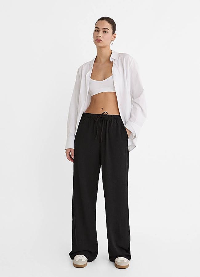 Imagen - Pantalón de lino tipo pijamero