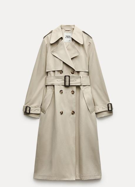 Imagen - Gabardina larga de Zara (79,95 euros)