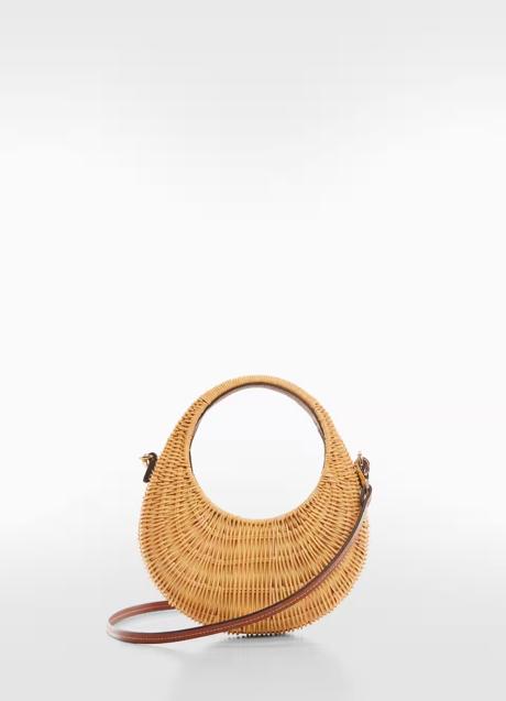 Imagen - Bolso de ratán de Mango (49,99 euros)