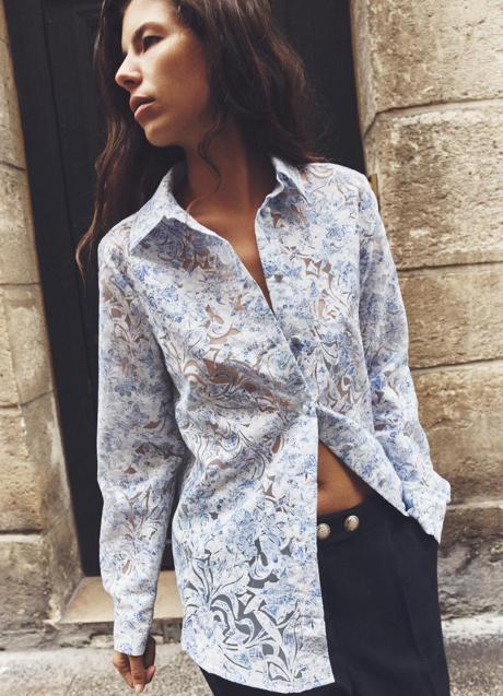 Imagen - Camisa estampada de Zara (39,99 euros)