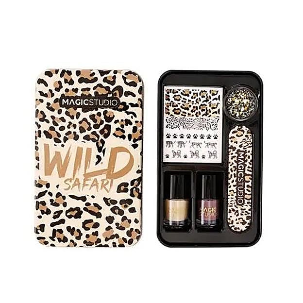 Imagen principal - La tendencia del leopardo llega a las uñas: tres manicuras con animal print elegantes