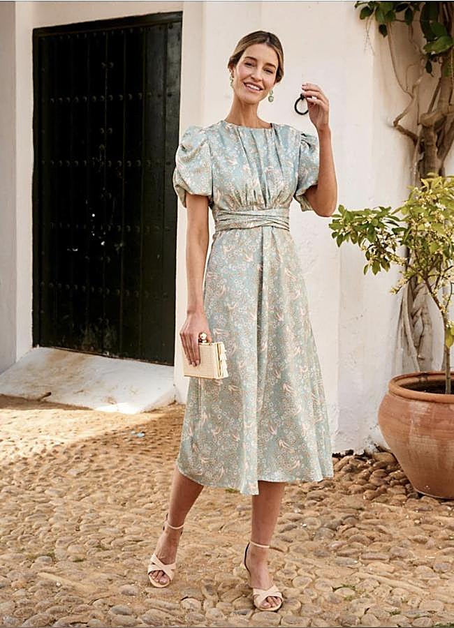 Imagen - Vestido verde estampado de Polín et Moi, 95.95 euros.