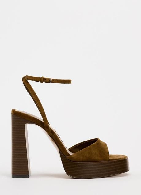 Imagen - Sandalias de serraje de Zara (39,99 euros)