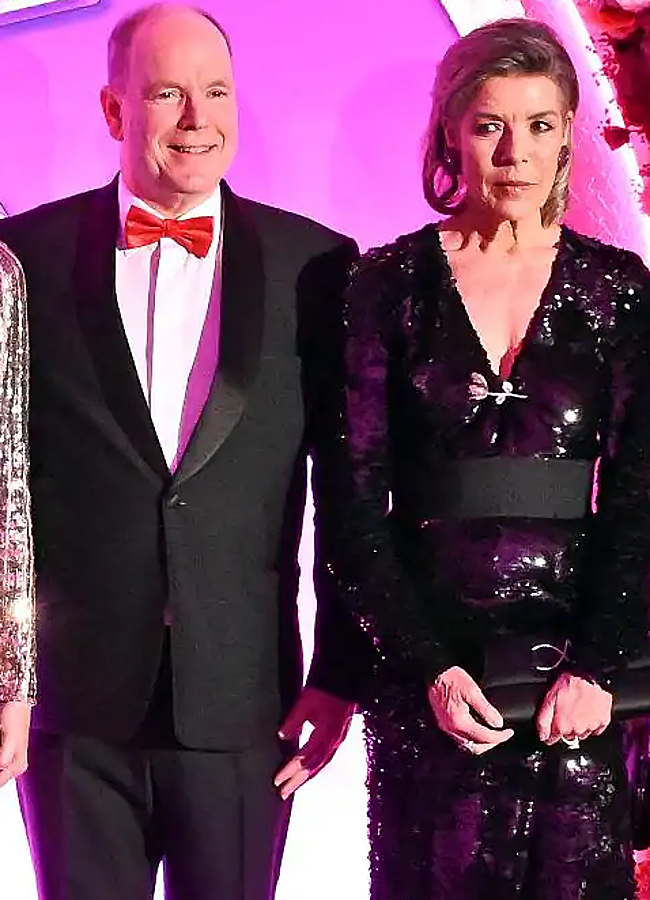 Imagen - Alberto y Carolina de Mónaco en el Baile de la Rosa 2024. Foto: Gtres.