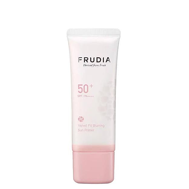 Velvet Fit Blurring Sun Primer de Frudia. Precio: 8,90 euros