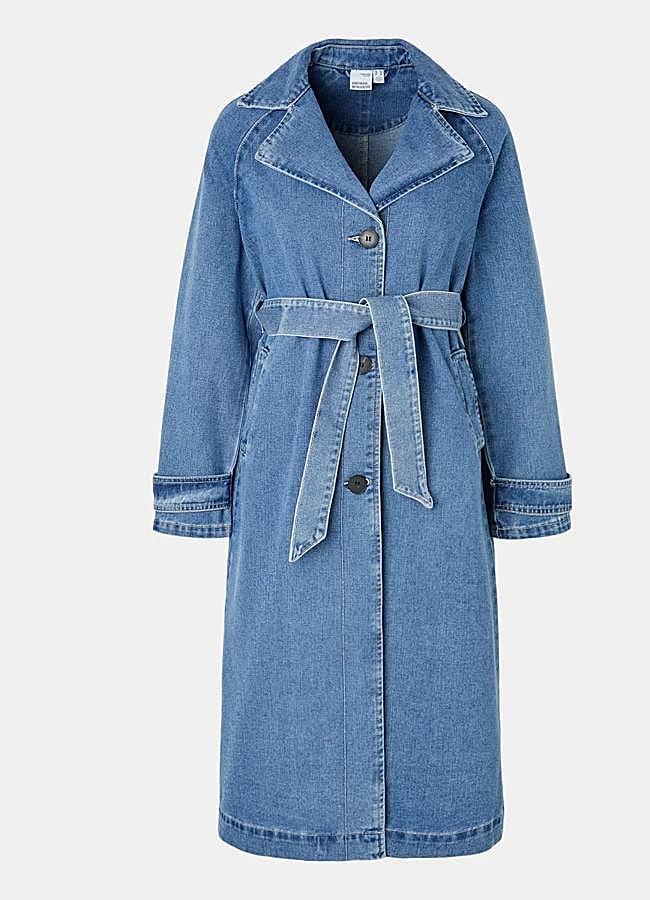 Imagen - Vero Moda Gabardina larga de mujer vaquera, 79,99 euros.