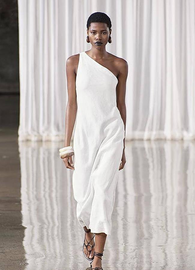 Imagen - Vestido de lino blanco