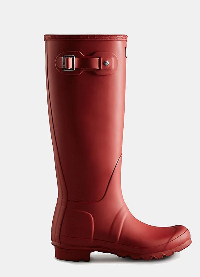 Imagen - Bota roja de agua de Hunter, 160 euros.