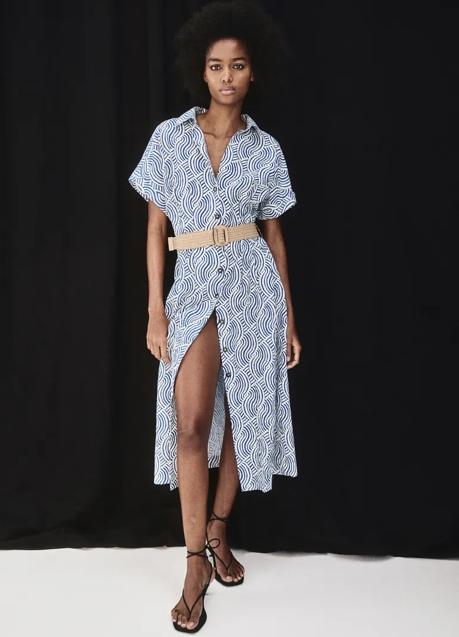 Imagen - Vestido estampado de H&M (39,99 euros)