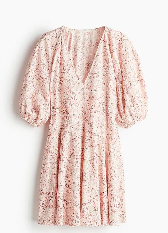 Imagen - Vestido corto de flores de H&M, 29,99 euros.