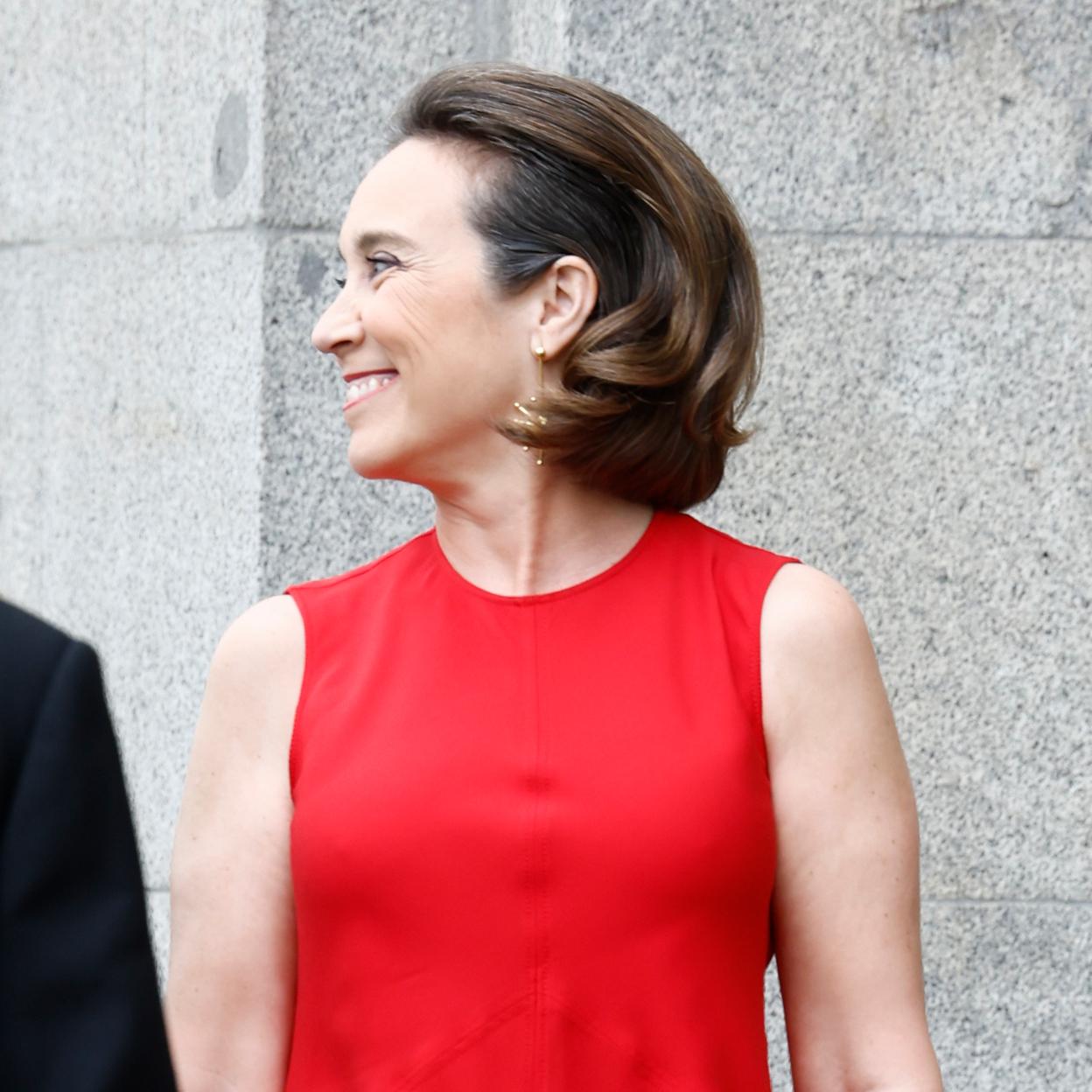 Cuca Gamarra, en la boda de Almeida.