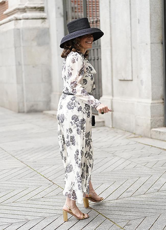 Imagen - Una invitada con tocado estilo sombrero en negro. Foto: Limited Pictures.