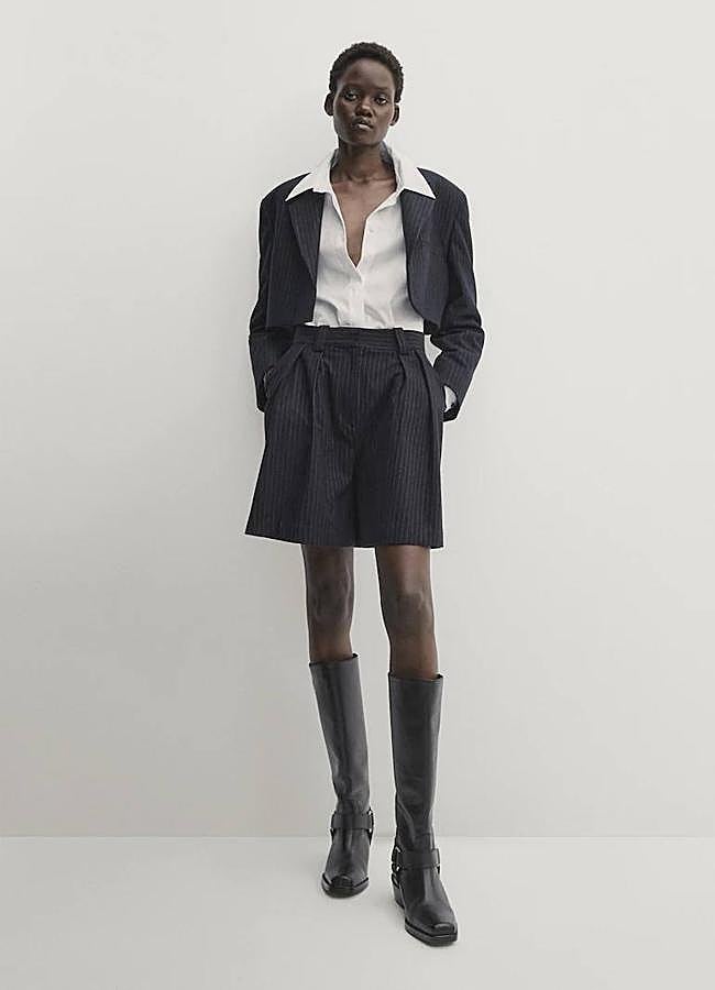 Imagen - Bermuda de traje con raya diplomática