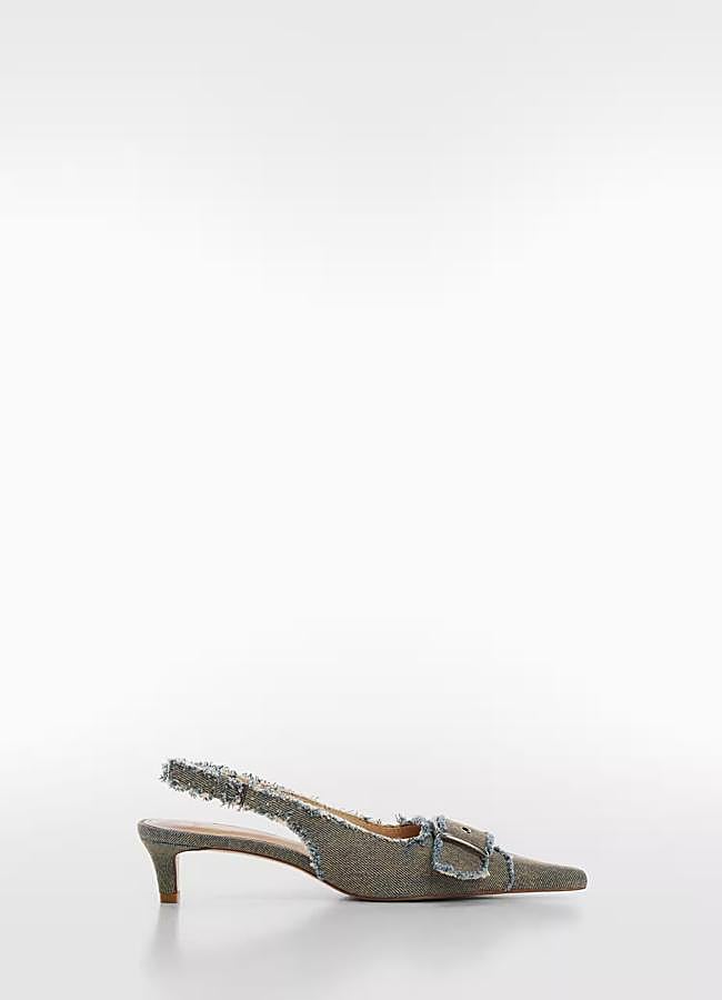 Imagen - Slingback denim de Mango, 49,99 euros.