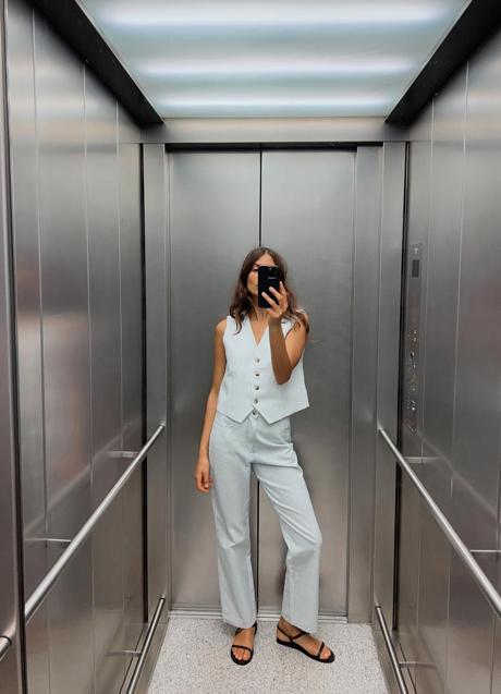 Imagen - Chaleco de rayas de Zara (25,99 euros)